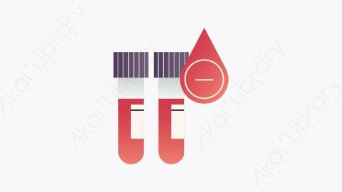 图片素材-018-血样blood_sample扁平卡通献血图标