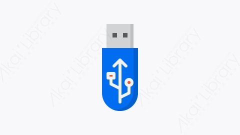 图片素材-018-闪存驱动器flashdrive扁平卡通Office元素图标