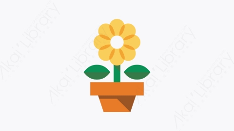 图片素材-018-花flower扁平卡通杂项元素图标