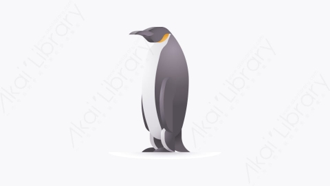 图片素材-018-企鹅penguin卡通动物元素图标