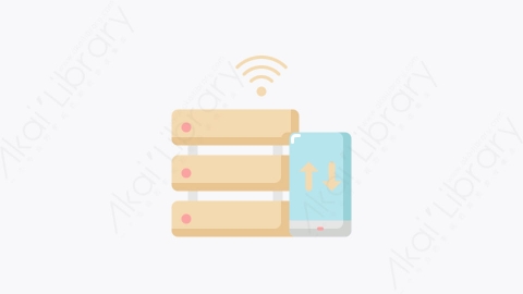 图片素材-018-服务器server扁平卡通物联网图标