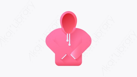 图片素材-018-运动衫sweatshirt扁平卡通衣服元素图标