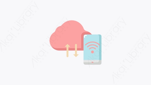 图片素材-019-云cloud扁平卡通物联网图标