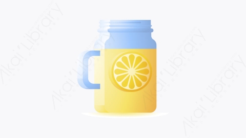 图片素材-019-柠檬水lemonade卡通饮料元素图标