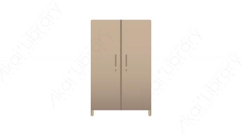 图片素材-019衣柜_wardrobe家具道具元素图标