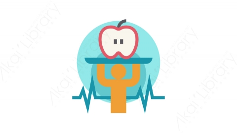 图片素材-019健康_wellness生活组合道具元素图标