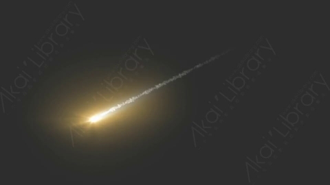 视频素材-弹道01_Meteors