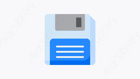 图片素材-020-软盘floppy_disk扁平卡通Office元素图标