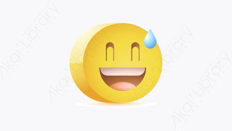 图片素材-020-紧张nervous卡通表情符号元素图标