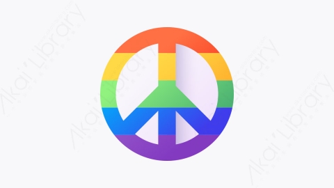 图片素材-020-和平peace扁平卡通和平日元素图标