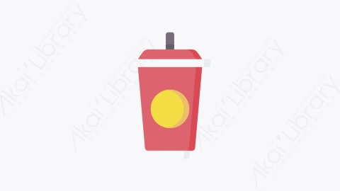 图片素材-020-苏打soda扁平卡通饮料元素图标