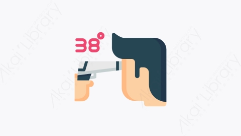 图片素材-020-温度控制temperature_control扁平卡通冠状病毒元素图标