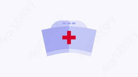 图片素材-021-护士nurse扁平卡通卫生保健元素图标