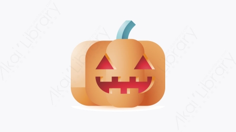 图片素材-021-南瓜pumpkin卡通万圣节元素图标
