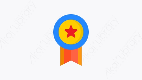 图片素材-021-奖励reward扁平卡通奖项元素图标