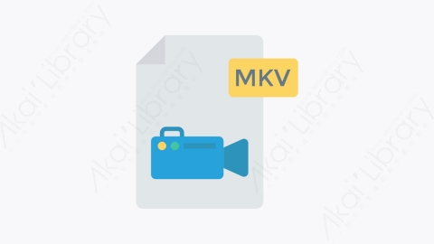 图片素材-0219-mkv格式文件mkv卡通扁平文件和文件夹元素图标