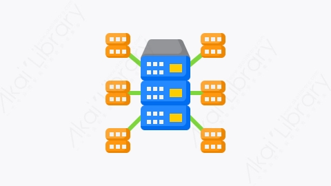 图片素材-022-数据库存储database_storage扁平卡通大数据元素图标