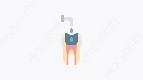 图片素材-022-水water扁平卡通牙科元素图标