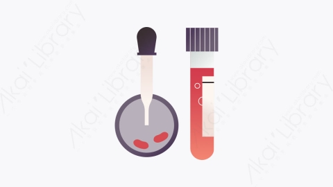 图片素材-023-血液检查blood_test扁平卡通献血图标