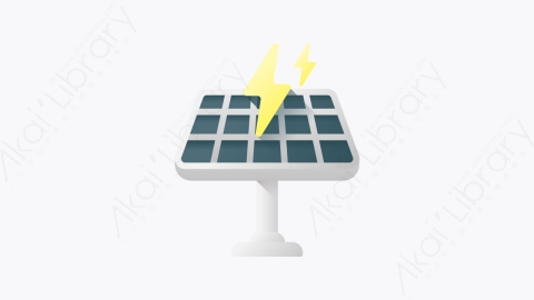 图片素材-023-太阳能电池板solar_panel扁平卡通生态元素图标
