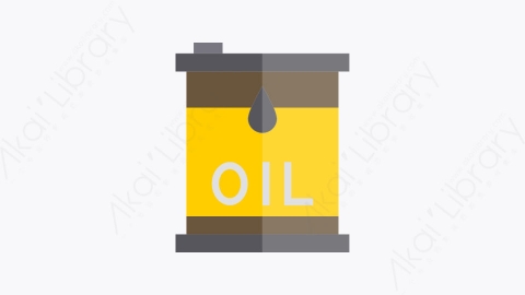 图片素材-024-机油oil扁平卡通工业元素图标