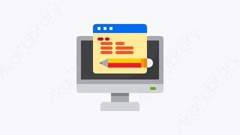 图片素材-024-编程programing扁平卡通计算机程序应用元素图标