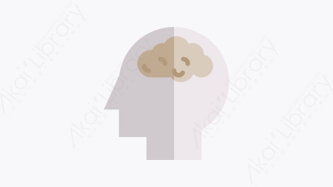 图片素材-024-心理学psychology扁平卡通卫生保健元素图标