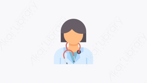图片素材-025-医生doctor扁平卡通医疗设备元素图标