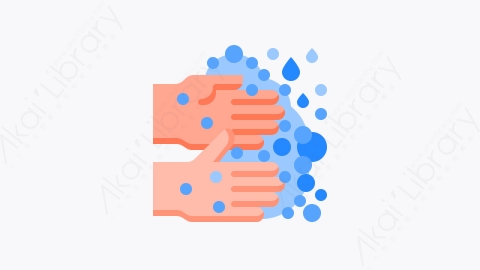 图片素材-025-洗手hand_washing扁平卡通手洗洗手元素图标