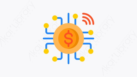 图片素材-025-货币money扁平卡通物联网元素图标