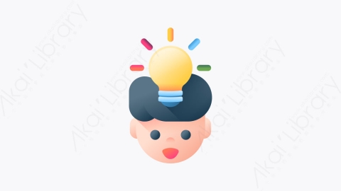 图片素材-026-设计design卡通设计思维元素图标