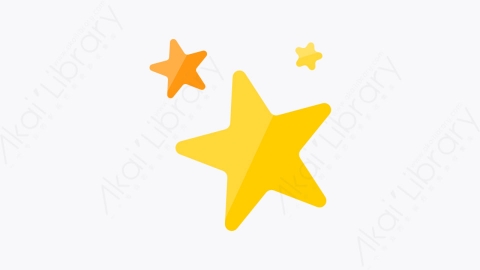 图片素材-026-星星stars扁平卡通用户界面元素图标