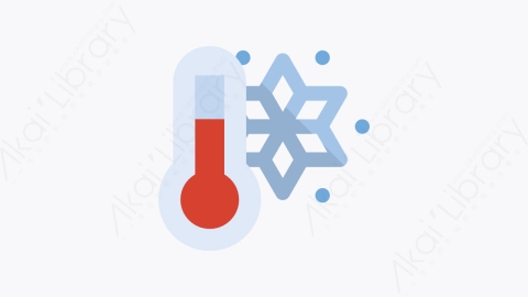 图片素材-026-温度计-1thermometer扁平卡通天气元素图标