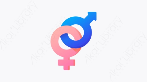 图片素材-027-性别gender扁平卡通和平日元素图标