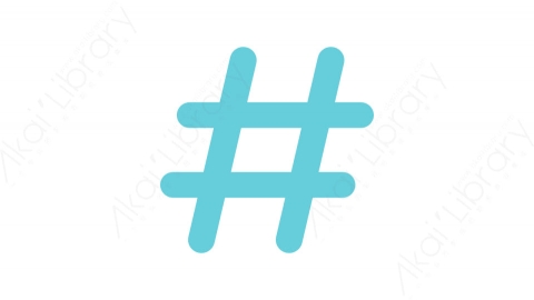图片素材-027标签_hashtagSEO网络道具元素图标