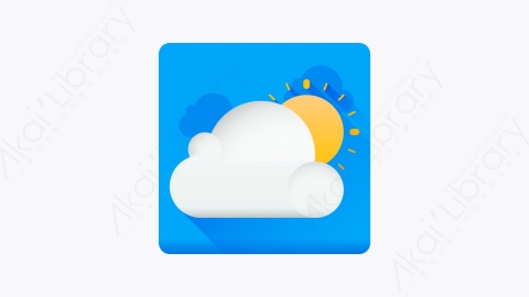 图片素材-027-天气weather扁平卡通UI元素图标