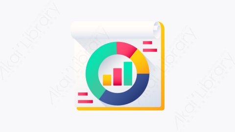 图片素材-028-分析analytics-扁平卡通营销元素图标