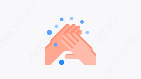 图片素材-028-洗手hand_washing扁平卡通手洗洗手元素图标