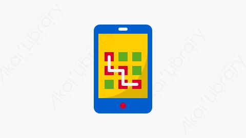 图片素材-028-锁定模式lock_pattern扁平卡通虚拟主机元素图标