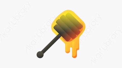 图片素材-029-蜂蜜honey扁平卡通感恩节元素图标