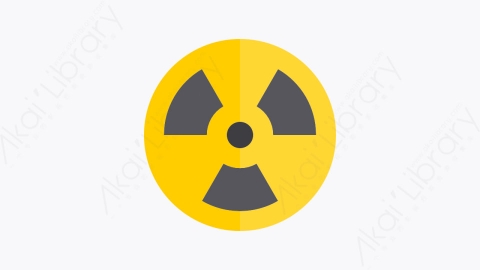 图片素材-029-辐射radiation扁平卡通工业元素图标