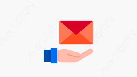 图片素材-030-邮件mail扁平卡通快递运输交付元素图标