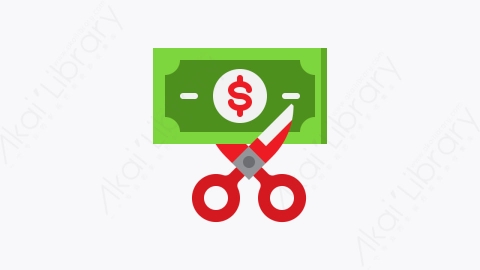 图片素材-030-货币money扁平卡通金融商务元素图标