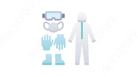 图片素材-031防护服_protective_clothing病毒Covid 19医疗道具元素图标