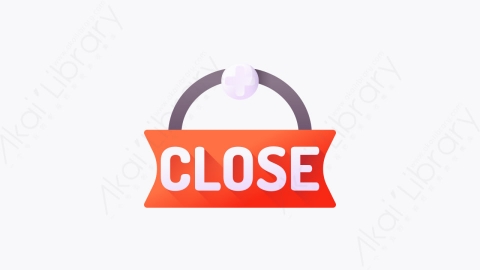 图片素材-032-关闭close扁平卡通黑色星期五元素图标