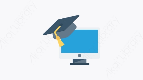 图片素材-032-计算机-1computer扁平卡通学校教育图标元素