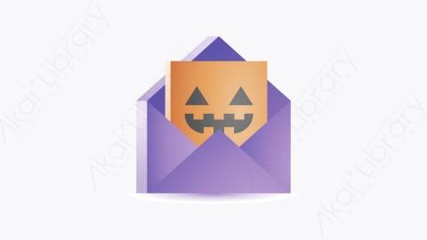 图片素材-032-万圣节贺卡halloween_card卡通万圣节元素图标