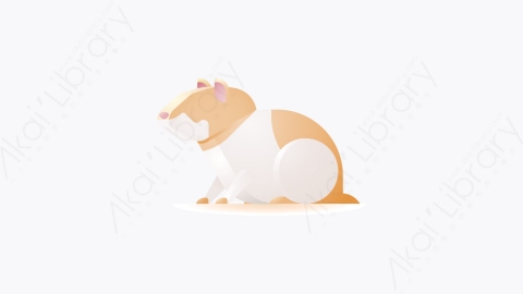 图片素材-032-仓鼠hamster卡通动物元素图标