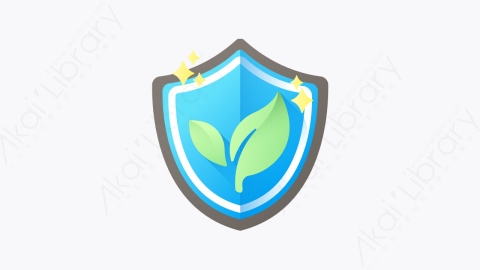 图片素材-032-保护protect扁平卡通生态元素图标