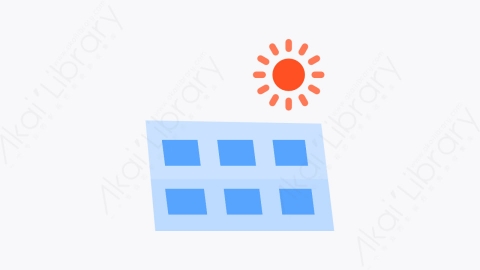 图片素材-032-太阳能电池板solarpanel扁平卡通工业元素图标